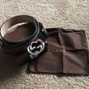 NWT Mens Gucci belt size 36